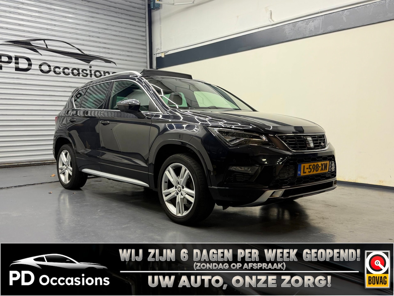 SEAT Ateca - 1.5 150PK TSI FR Business Intense - Pano - Elek. Trekhaak - Camera - Clima - AutoWereld.nl