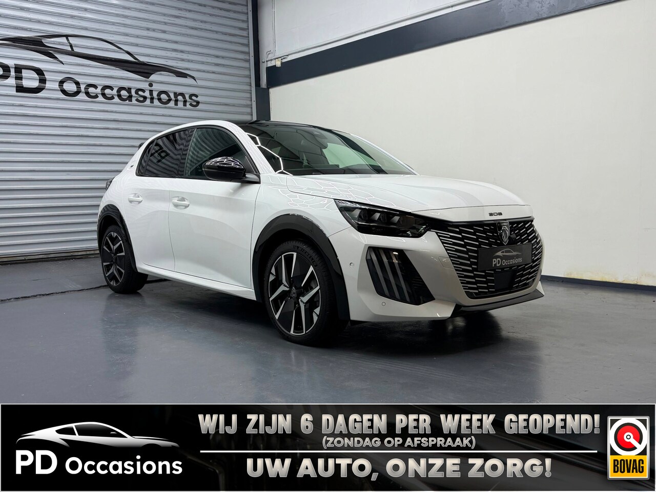 Peugeot 208 - 1.2 Hybrid 145PK GT - Alcantara - Pano - Memory - (360) Camera - Cruise - Carplay - AutoWereld.nl
