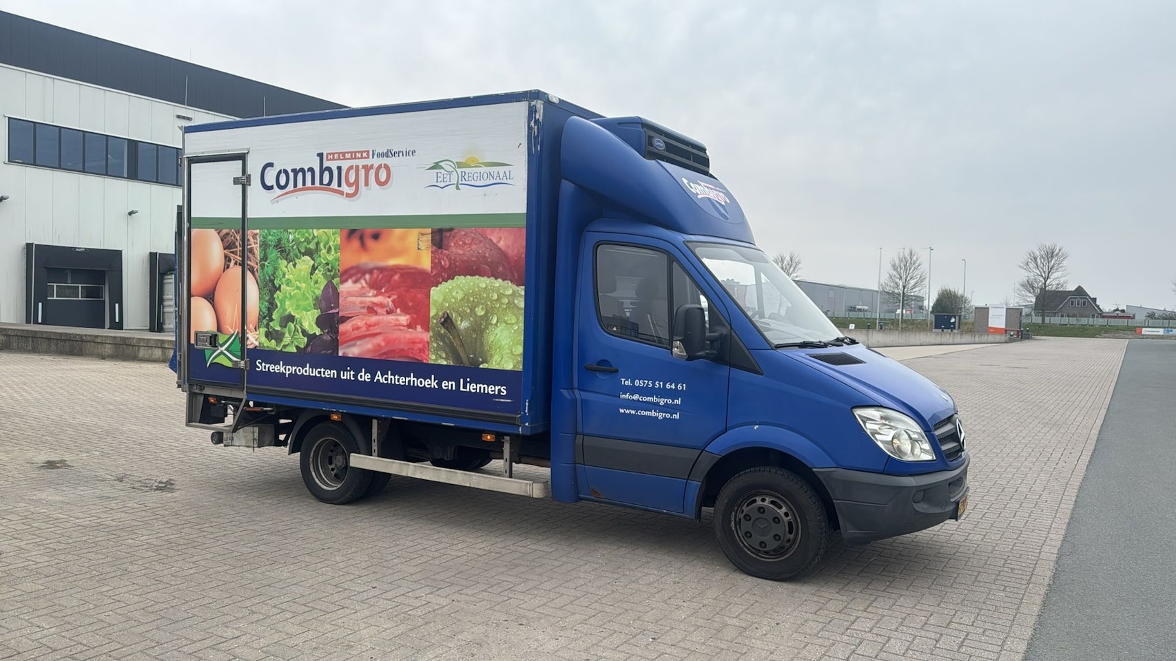 Mercedes-Benz Sprinter - 516 2.2 CDI 366 DC Koeling Laadklep Dubbel Lucht Blauw 2010 - AutoWereld.nl