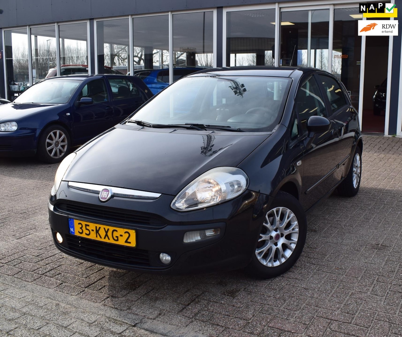Fiat Punto Evo - 1.4 Dynamic | CRUISE CONTROL | CLIMATE CONTROL | AUTOMAAT| ELEKTRISCHE RUITBEDIENING | - AutoWereld.nl