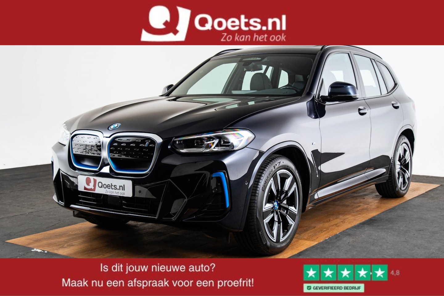 BMW iX3 - Executive 80 kWh Driving Assistant Professional - Comfort Access - Elektrisch verwarmde vo - AutoWereld.nl