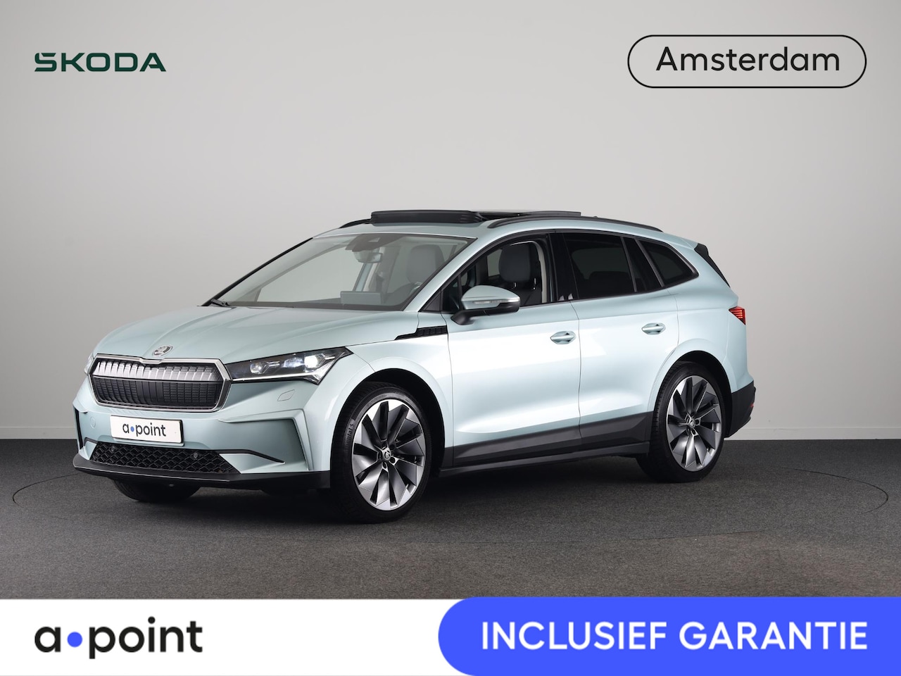 Skoda Enyaq iV - 60 180pk | Panoramadak |  21'' velgen | Navigatie | Leder bekleding | Matrix led verlichti - AutoWereld.nl