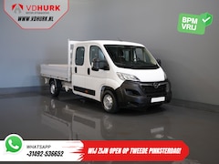 Opel Movano - 2.2 140 pk DC Dubbel Cabine Open Laadbak/ 7 Pers./ 2.5t Trekverm./ Cruise/ Airco/ 288x215x