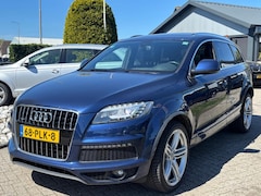 Audi Q7 - 4.2 TDI V8 7-Persoons S-Line 2011 Blauw Panorama