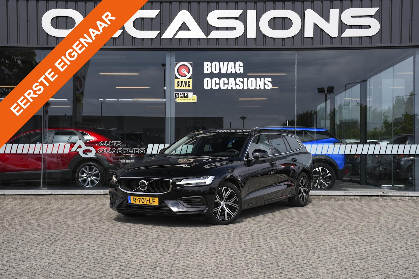 Volvo V60 - 2.0 B3 Core 1 EIGENAAR/ APPLE CARPLAY/ STANDKACHEL - AutoWereld.nl