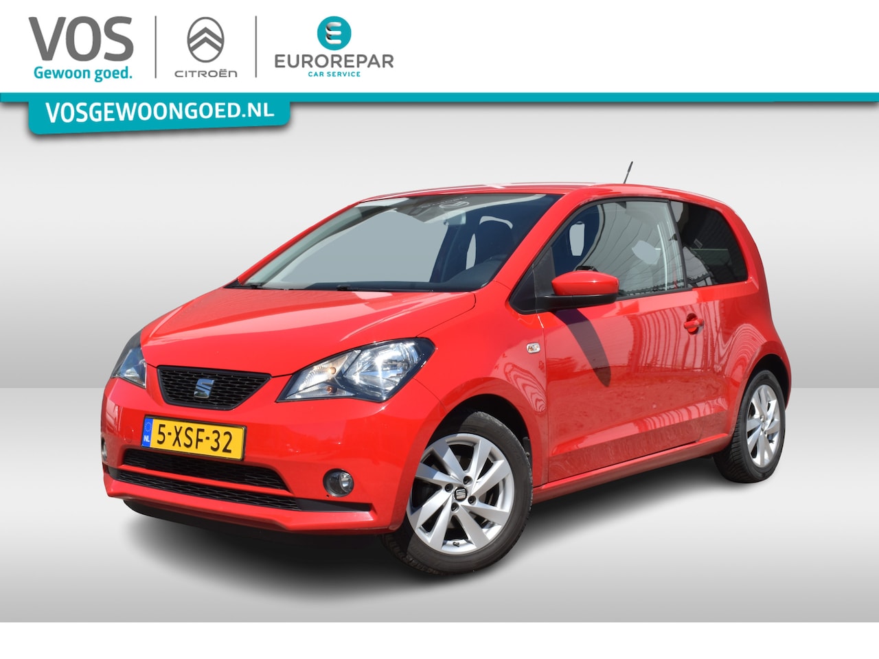 SEAT Mii - 1.0 Sport Dynamic Airco | Color pakket | LM velgen | verwarmde voorstoelen | - AutoWereld.nl