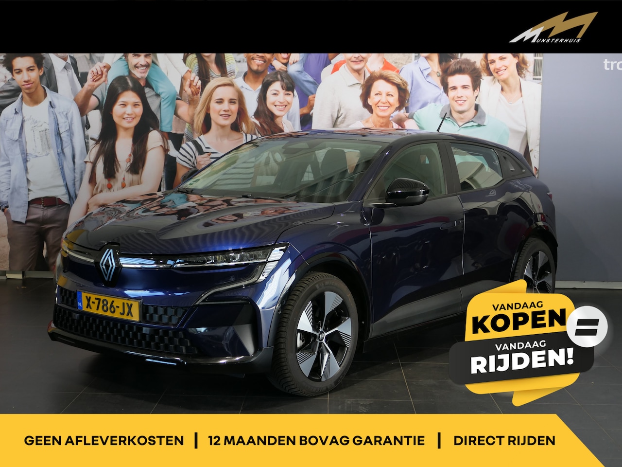 Renault Mégane E-Tech - EV60 Optimum Charge Evolution *Vraag naar beschikbaarheid!* Vol opties! - Dodehoek - Stoel - AutoWereld.nl