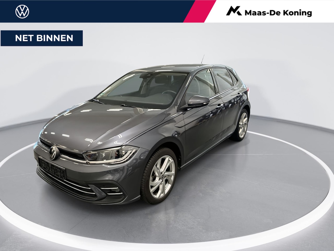 Volkswagen Polo - 1.0 TSI 110pk DSG Style · Apple/Android Car Play · Navigatie · Stoelverwarming · P-Sensore - AutoWereld.nl