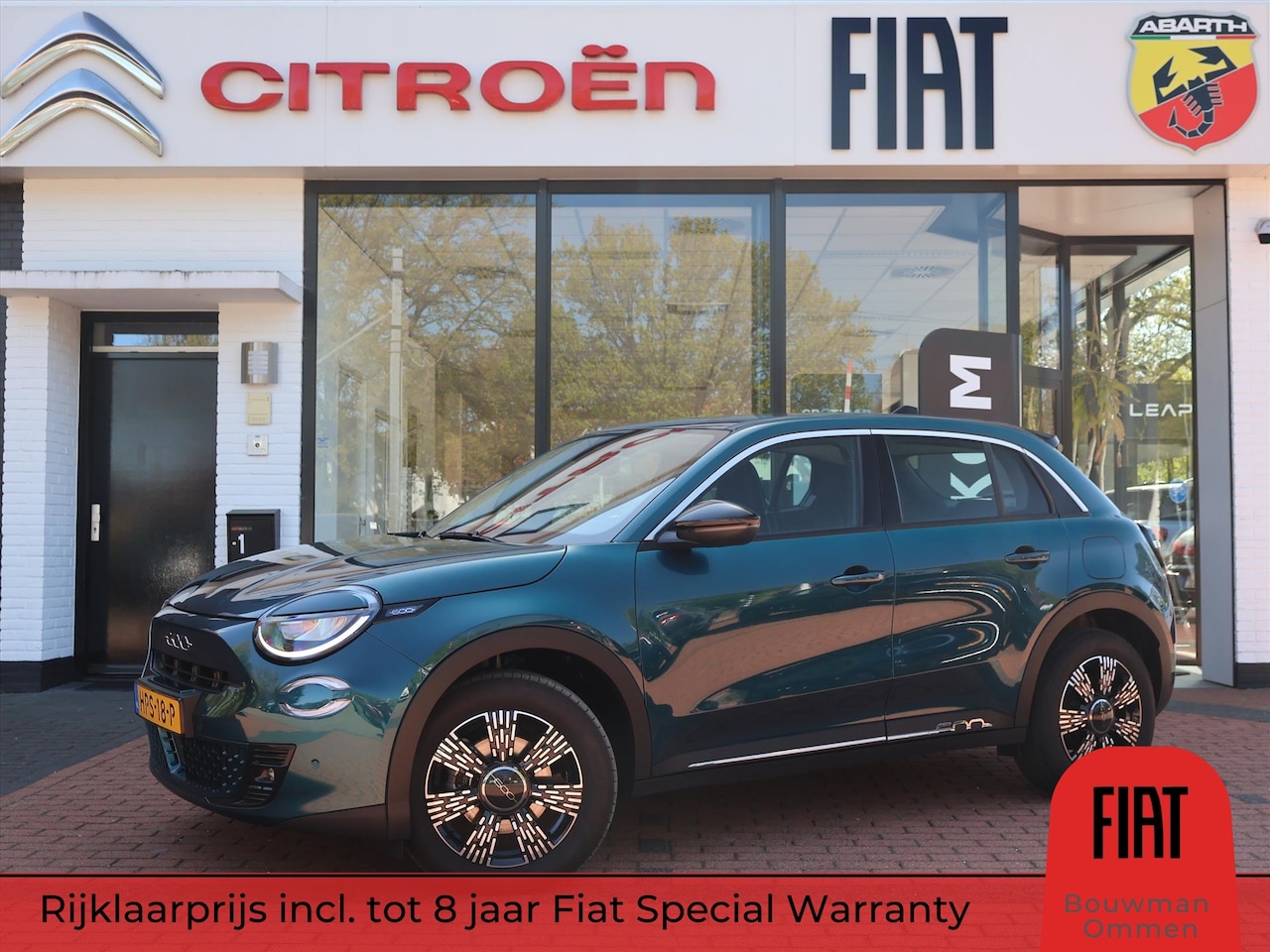 Fiat 600 - Hybrid Turbo Charged 110PK Automaat Urban, Rijklaarprijs | Navigatie | Camera | Stoelverwa - AutoWereld.nl