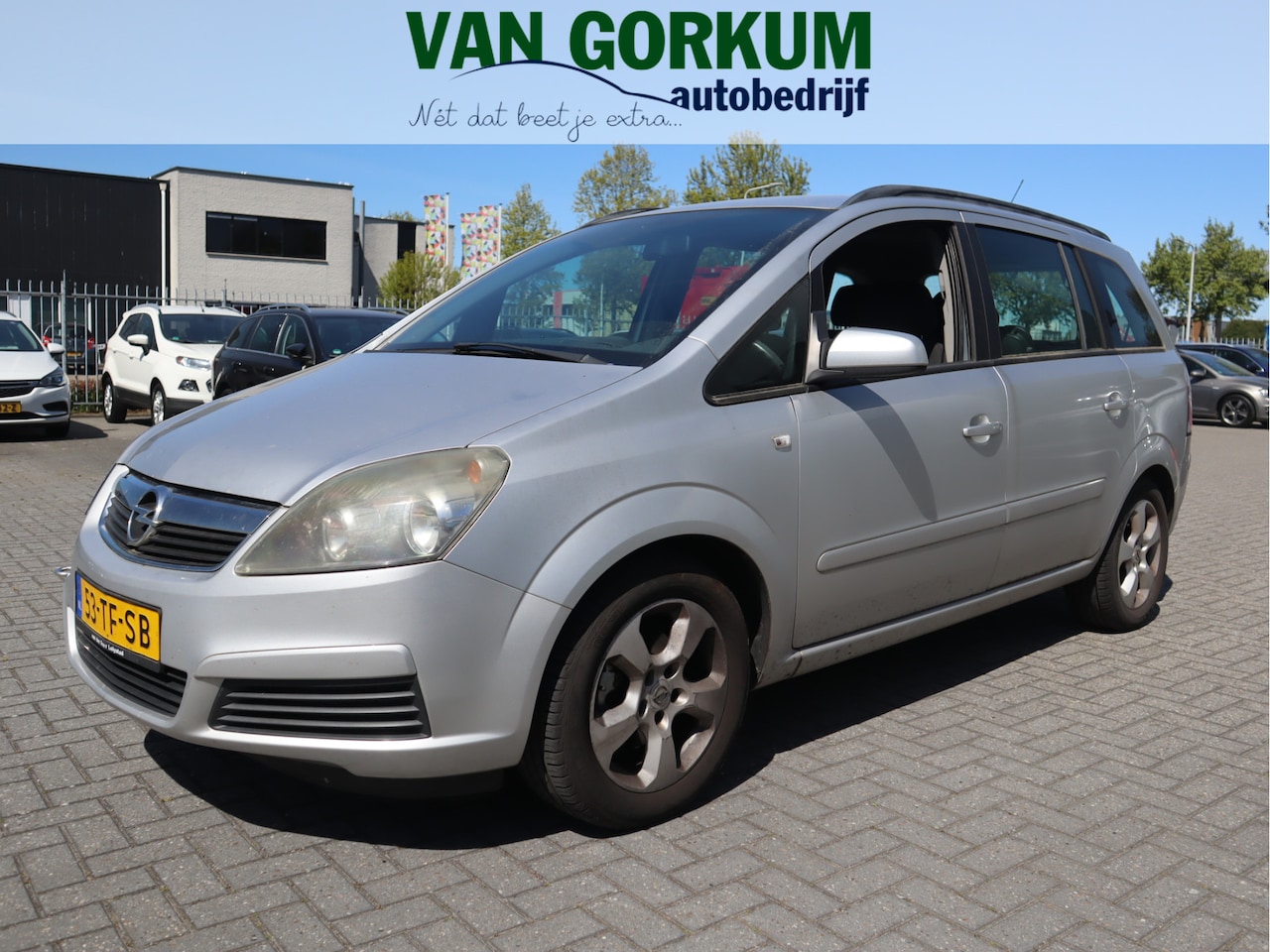 Opel Zafira - 1.6 Enjoy Airco / 7 Zitplaatsen / Elekramen / Trekh LET OP MOTOR DEFECT - AutoWereld.nl