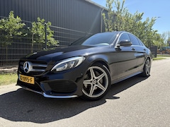 Mercedes-Benz C-klasse - 180 Business Solution AMG / AUTOMAAT / NAVI / LEER / CRUISE / 110dkm NAP