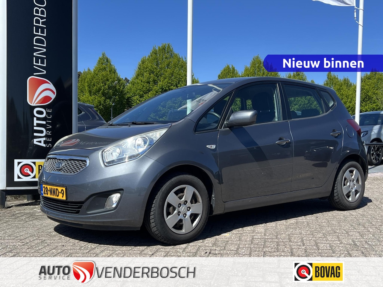 Kia Venga - 1.6 CVVT Comfort Pack 125pk | Automaat | Airco | Cruise Control | Allseasonbanden - AutoWereld.nl