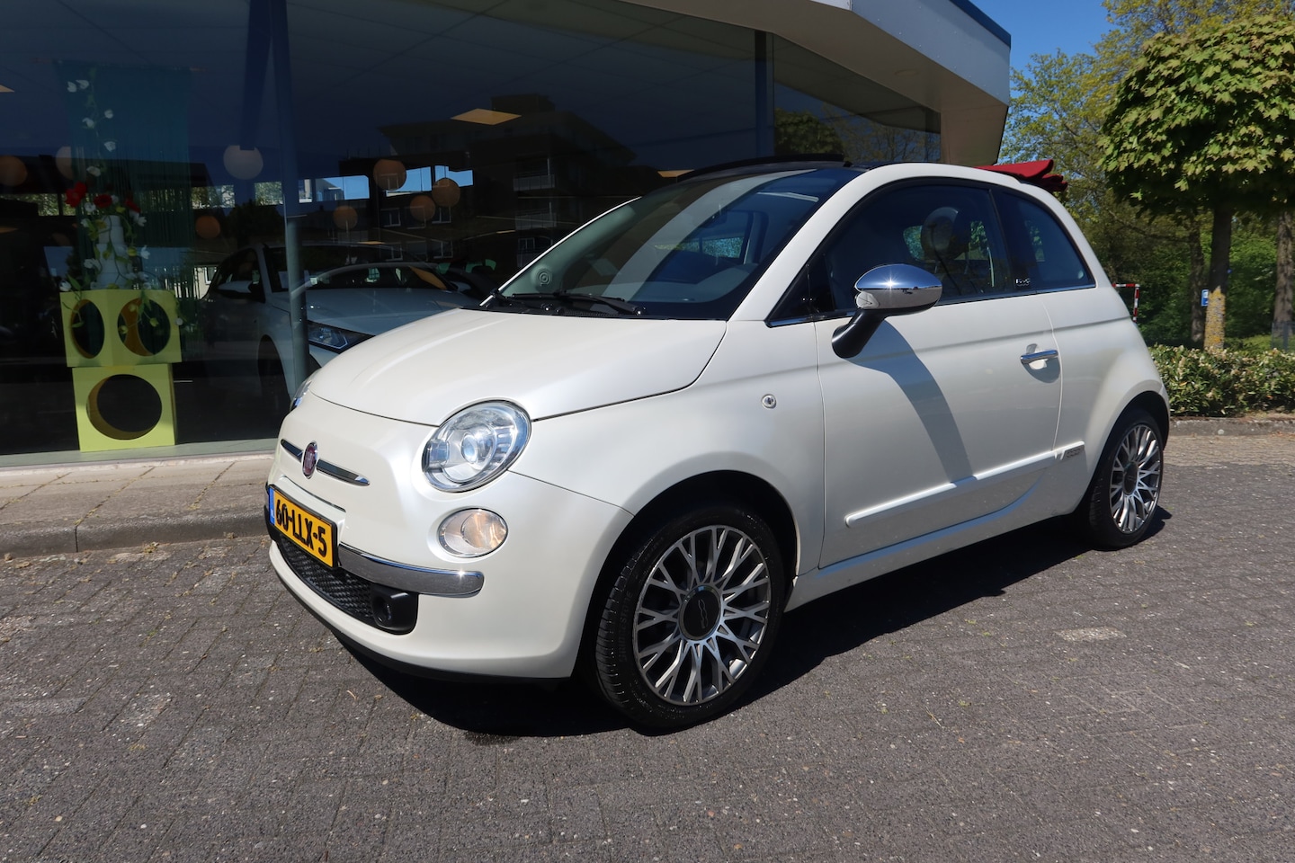 Fiat 500 C - 1.2 Rock CABRIO I AUTOMAAT I LEER I - AutoWereld.nl