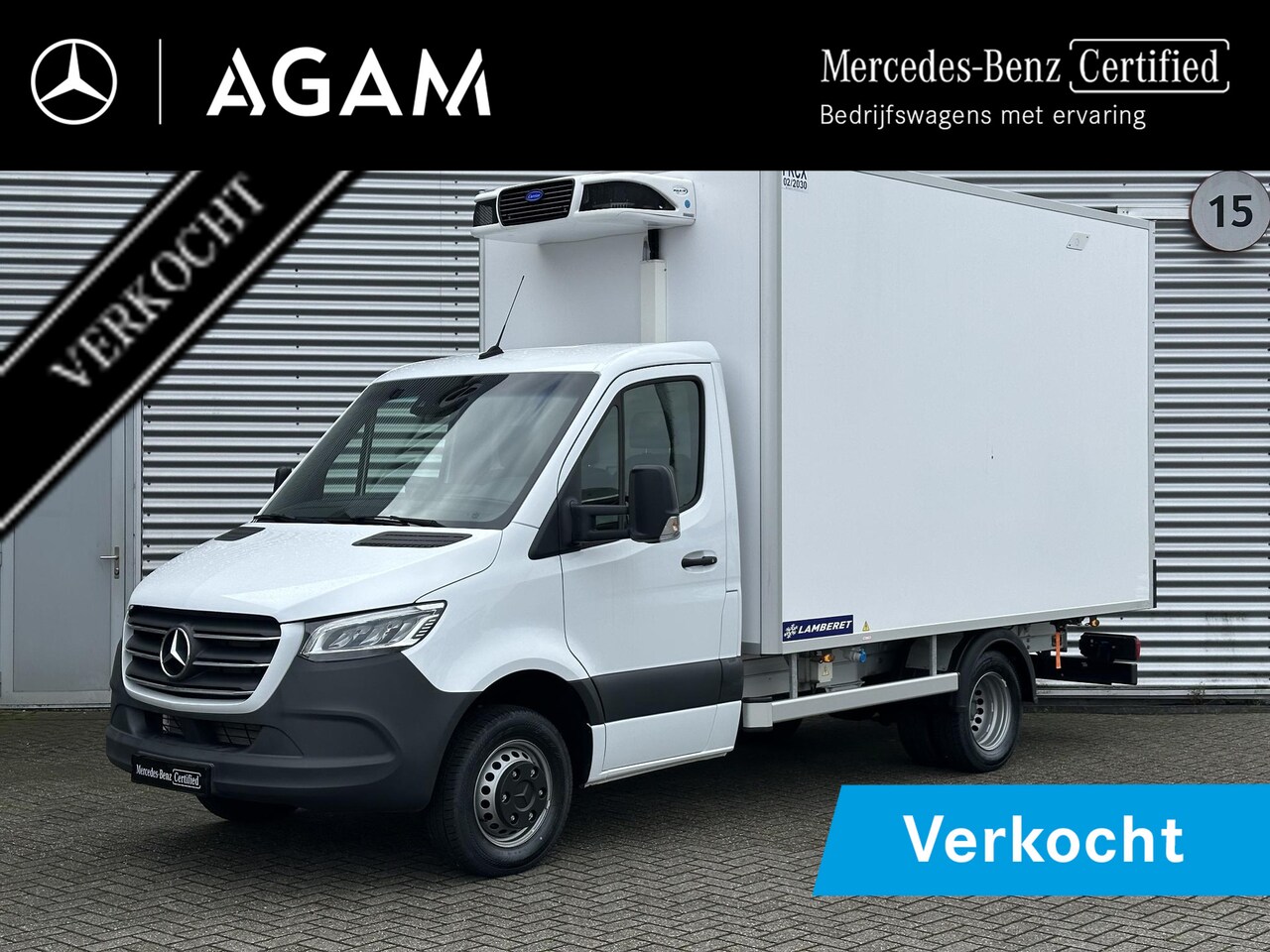 Mercedes-Benz Sprinter - 519 CDI Koeling-Vriezen Dag en Nacht Vleesvervoer Hangwerk Bakwagen - AutoWereld.nl