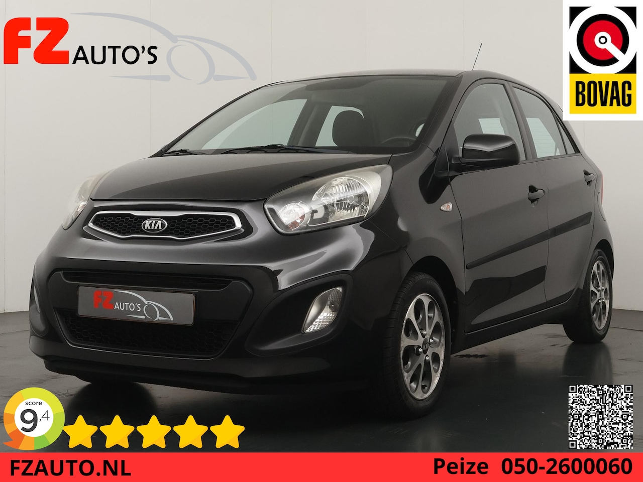 Kia Picanto - 1.0 CVVT ISG Comfort Pack - Airco - Radio - Lichtmetalen Velgen - AutoWereld.nl