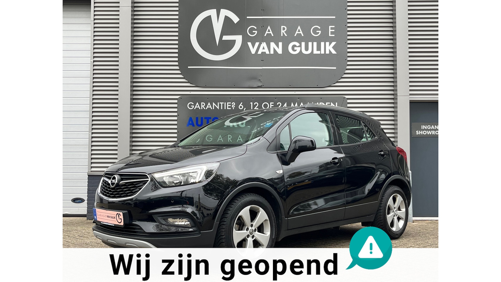 Opel Mokka X - 1.4 Turbo 140PK Trekhaak,Navi,Clima,Cruise,Isofix,Carplay,Stoel+StuurVerw,ElektrRamen+Spie - AutoWereld.nl