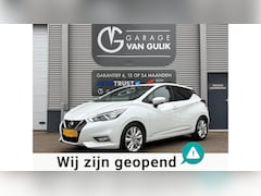 Nissan Micra - 1.0 IG-T 101PK Automaat, Navi, Airco, Cruise, Isofix, Bluetooth, Camera, ElektrRamen+Spieg