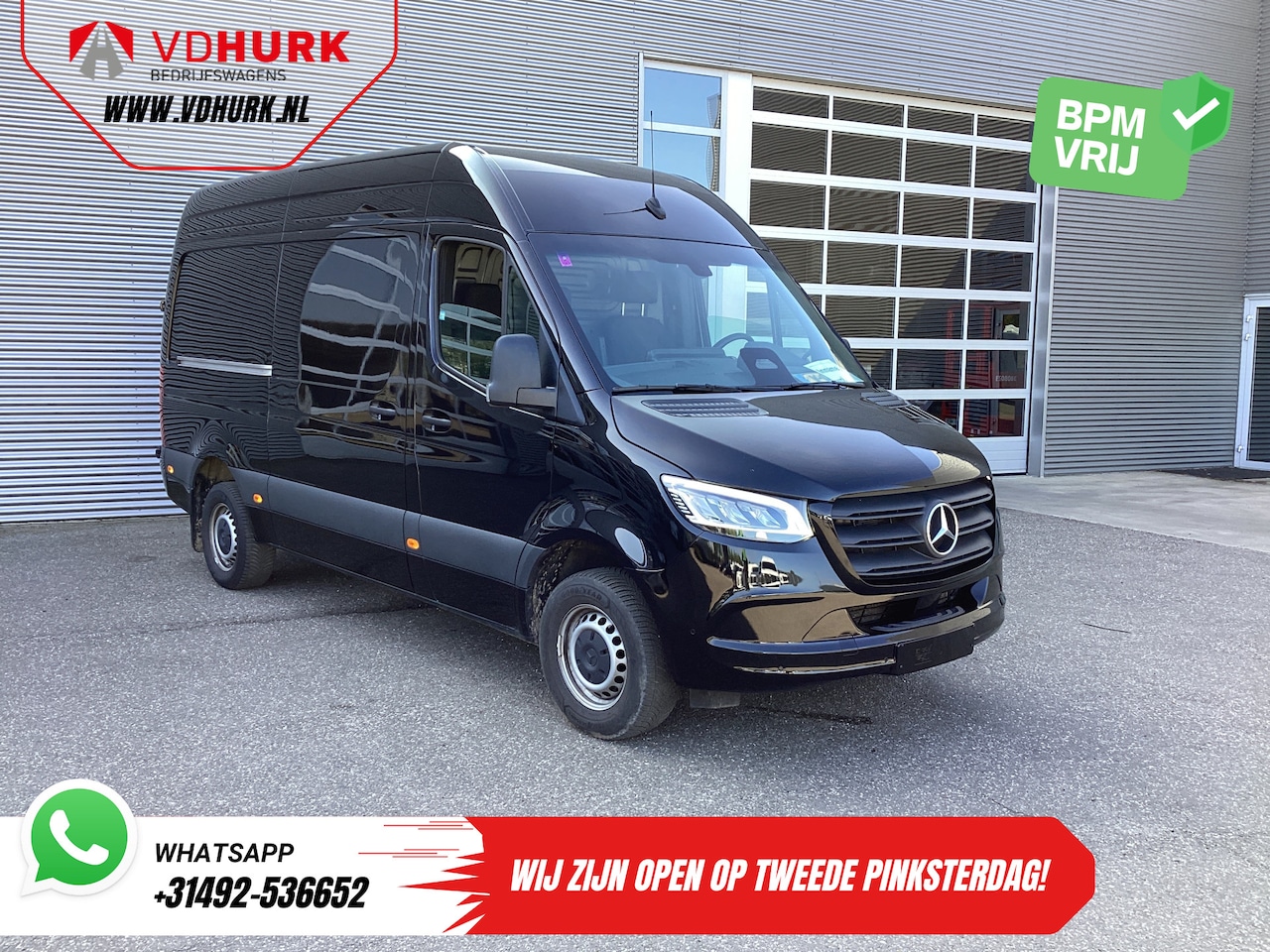 Mercedes-Benz Sprinter - 317 CDI Aut. L2H2 3.5t Trekverm./ LED/ 270Gr.Deuren/ Navi/ Camera/ Cruise/ PDC - AutoWereld.nl