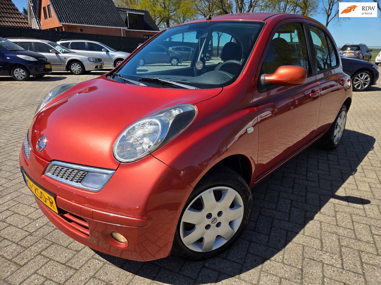Nissan Micra - 1.2 Mix 5Drs 2008. Airco/CV/Elektr ramen etc.. APK 02-2027 - AutoWereld.nl
