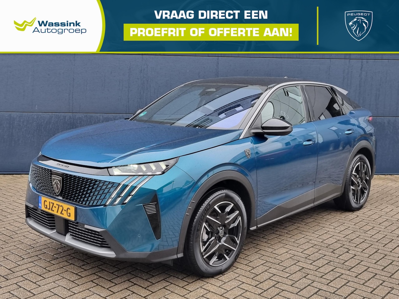 Peugeot 3008 - 1.2 Hybrid 145 GT | Navigatie | Parkeercamera | Trekhaak | Stoelverwarming | - AutoWereld.nl