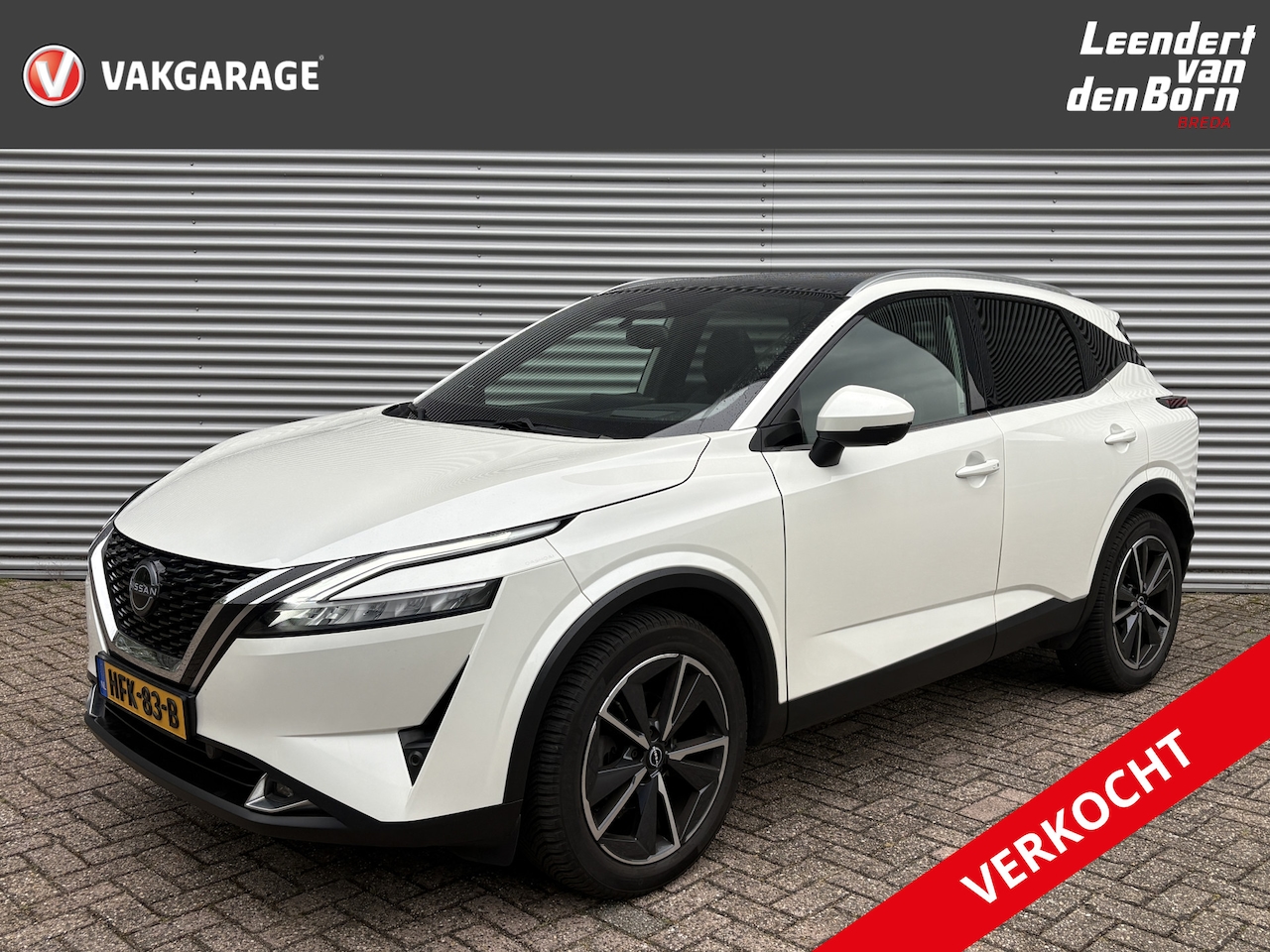 Nissan Qashqai - 1.3 MHEV Tekna Plus | Leer | Voorstoelen verwarmd | 360 Camera | Navigatie | 20'' LM | Sto - AutoWereld.nl