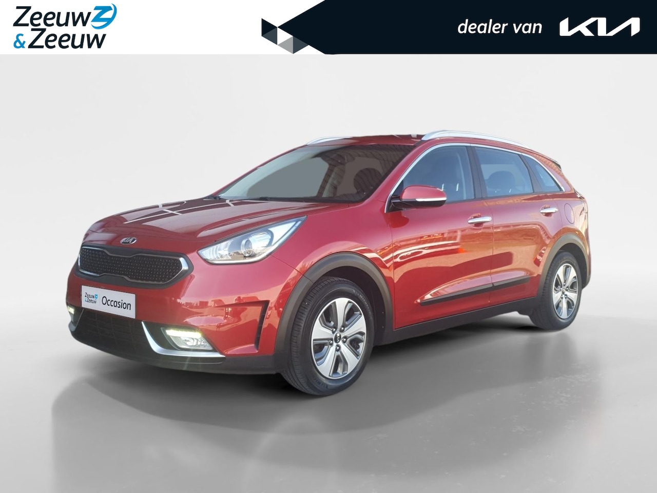 Kia Niro - 1.6 GDi Hybrid DynamicLine | Trekhaak | Navigatie | Camera | Climate control | Apple Carpl - AutoWereld.nl