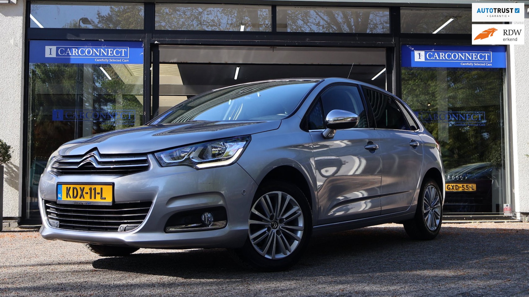 Citroën C4 - 1.2 PureTech Exclusive 131pk|LED|Cruise|Navi|PDC|LMV - AutoWereld.nl