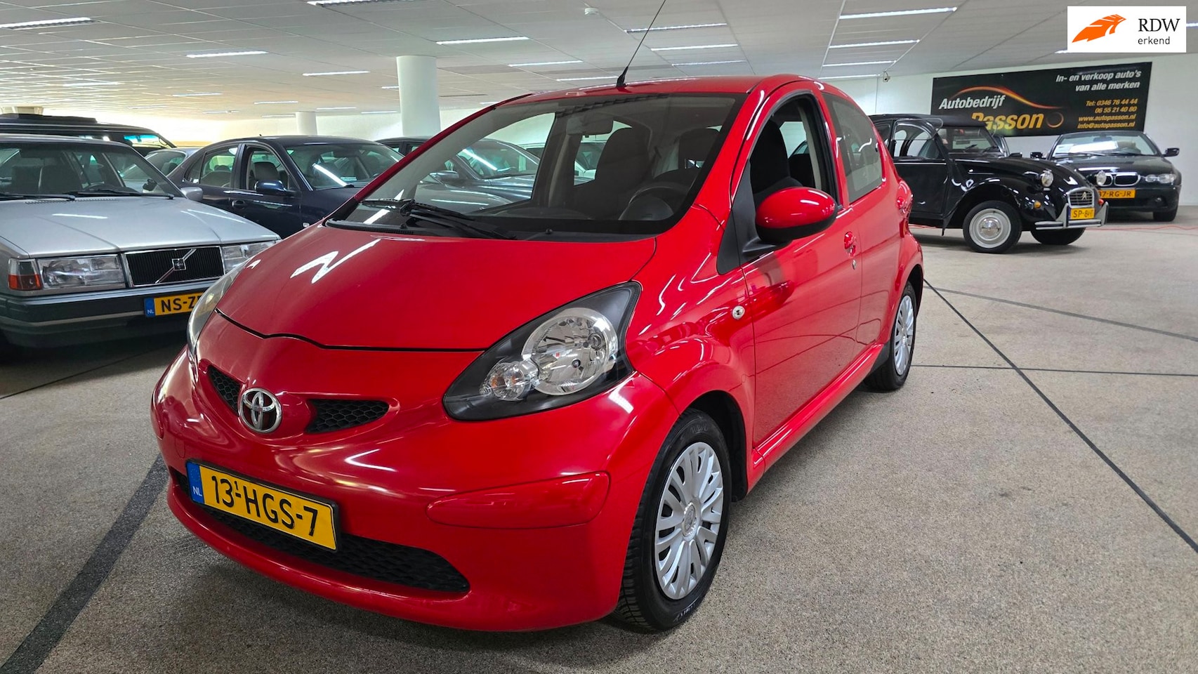 Toyota Aygo - 1.0-12V + 5drs nieuwe apk Airco + elec. Ramen - AutoWereld.nl