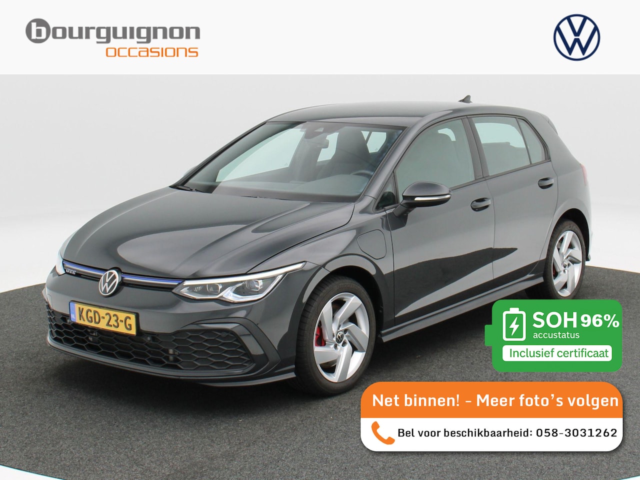 Volkswagen Golf - 1.4 eHybrid 245 Pk Automaat GTE | Adaptive Cruise | Parkeersensoren | Carplay | Climatroni - AutoWereld.nl