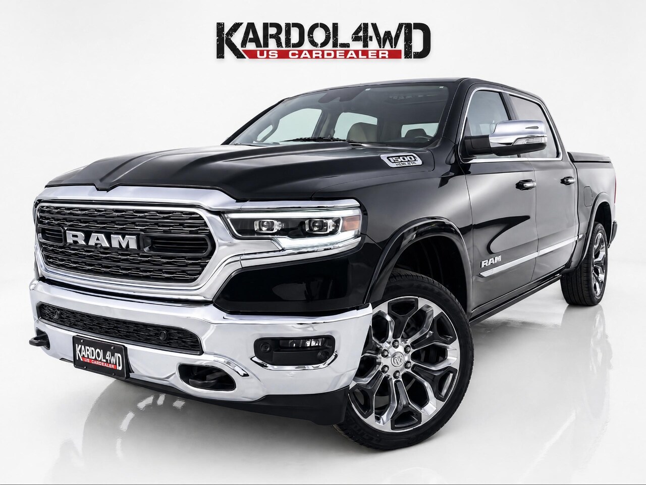 Dodge Ram 1500 - 5.7 V8 4x4 Crew Cab Limited | Multifuncionele tailgate | Trekhaak 13-polig Geheel rijklaar - AutoWereld.nl