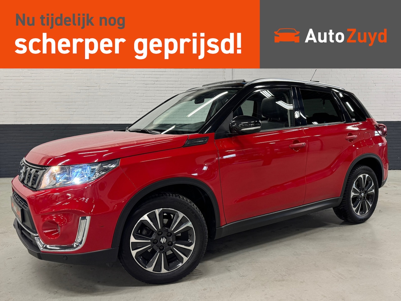 Suzuki Vitara - 1.4 Boosterjet AllGrip Stijl Automaat / Pano / Navi / Carplay / Camera / - AutoWereld.nl