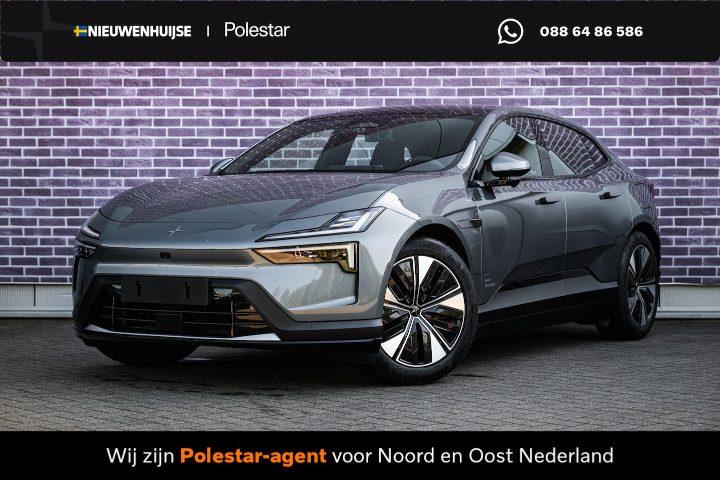 Polestar 4 - Long Range Single motor 100 kWh | Warmtepomp | 360 Graden Camera | Head-up Display | AutoP - AutoWereld.nl
