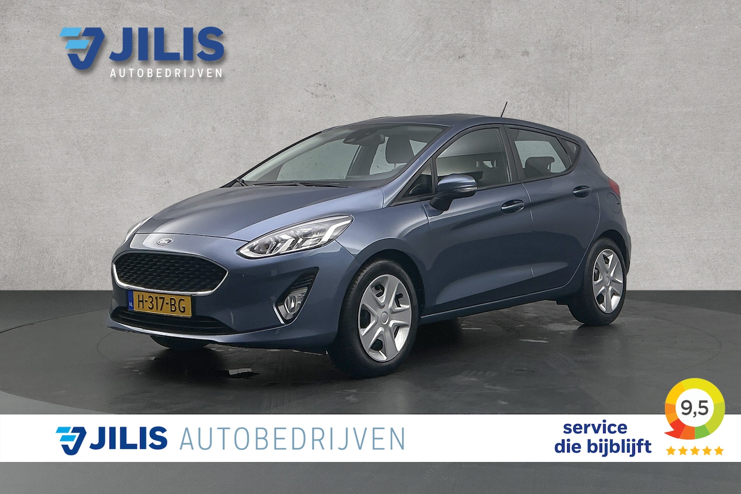 Ford Fiesta - 1.0 EcoBoost Connected | Cruise control | Apple Carplay | Parkeersensoren - AutoWereld.nl