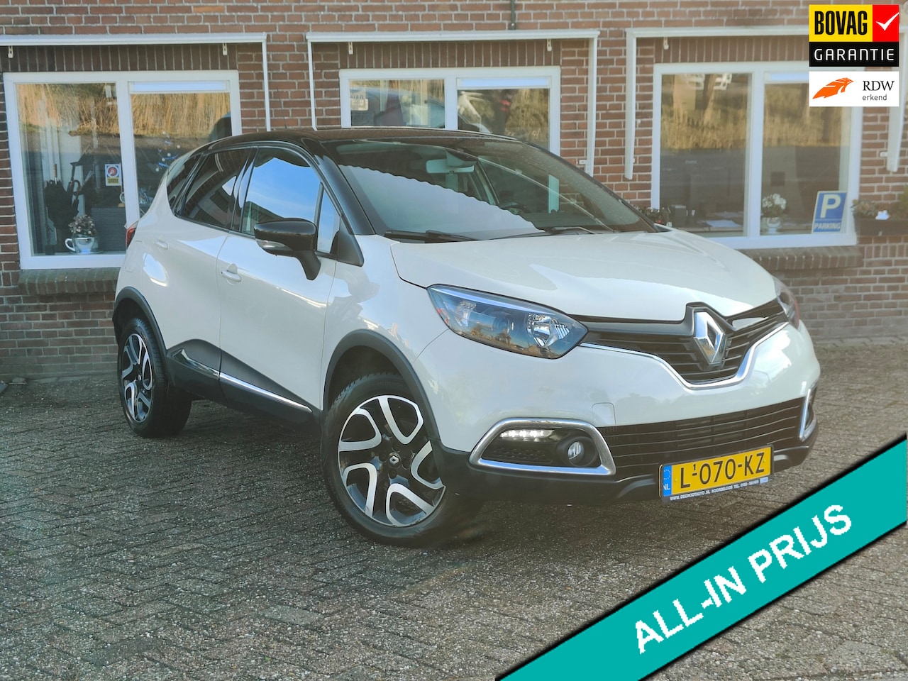 Renault Captur - 1.2 TCe Dynamique AUT. Clima Cruis Navi pdc LMV - rijklaar - - AutoWereld.nl