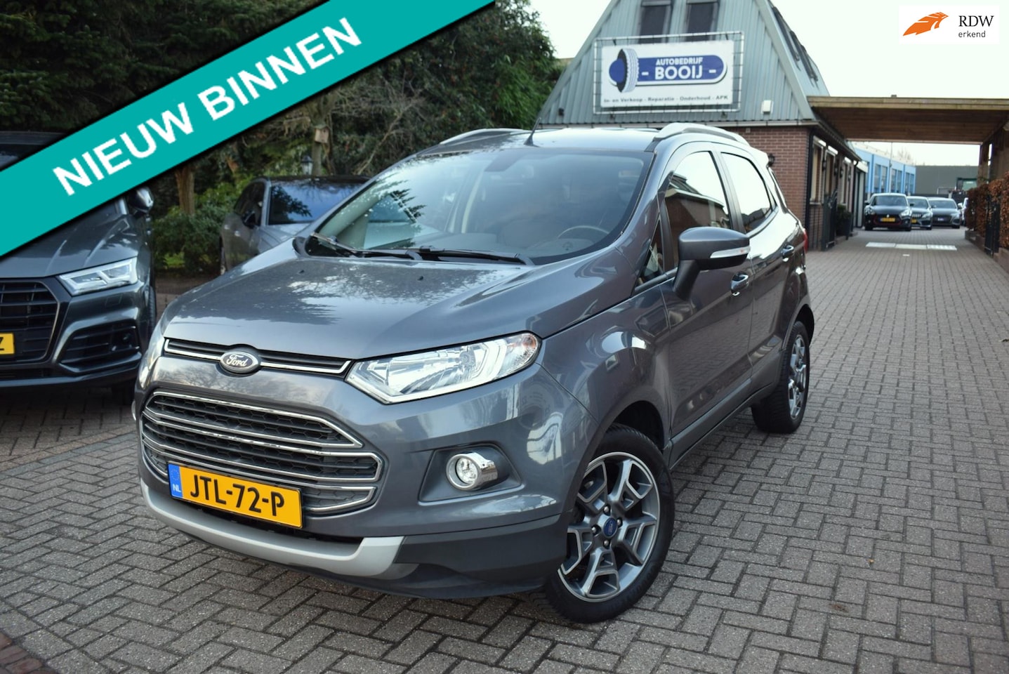 Ford EcoSport - 1.5 Ti-VCT Titanium AUTOMAAT/NAVI/CRUISE-CONTROL/AIRCO-ECC/TREKHAAK/PDC/KEYLESS/BLUETOOTH - AutoWereld.nl