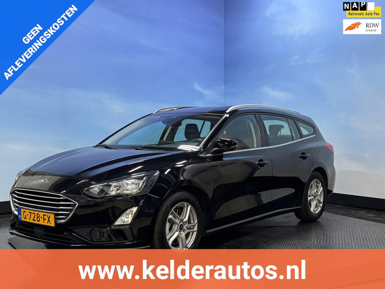 Ford Focus Wagon - 1.0 EcoBoost Trend Edition Business Clima | PDC | Navi | Cruise | Trekhaak - AutoWereld.nl