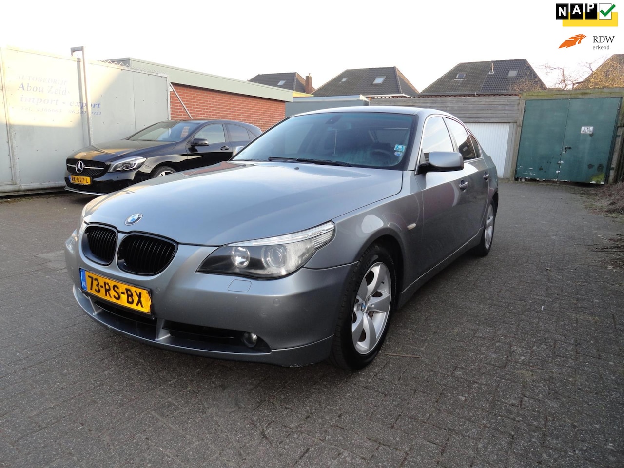 BMW 5-serie - 525i AUT LEER CLIMA High Executive - AutoWereld.nl