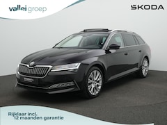 Skoda Superb - 1.4 TSI 218 pk iV Style | Panoramadak | Trekhaak | Navigatie Columbus | Geheugenstoel | Ma