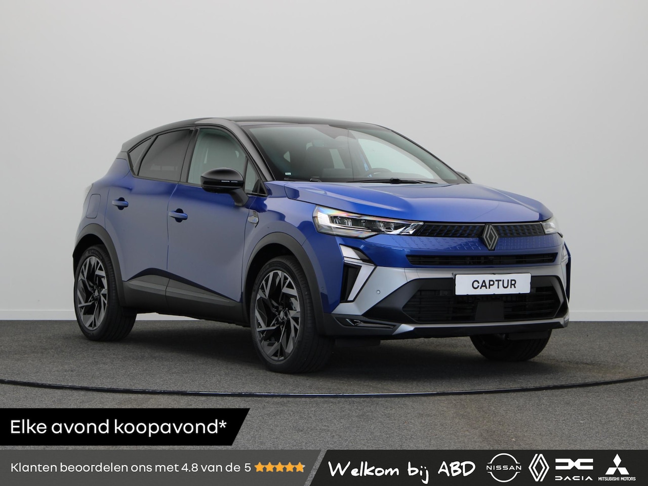 Renault Captur - 1.8 E-Tech full hybrid 160pk esprit Alpine | Harman kardon | Elek. bedienbaar panoramadak - AutoWereld.nl