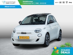 Fiat 500e - Icon 42 kWh | Clima | Cruise | Camera | 17" | Priv. Glass | Schuif/Kanteldak | Winter Pack