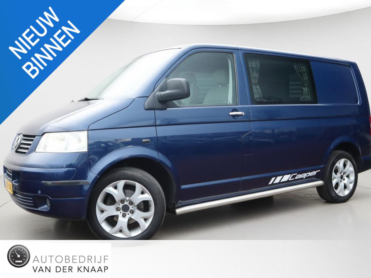 Volkswagen Transporter Multivan - 2.5 TDI Basis | Camper | Airco | PDC | Carplay/Android | Stoelverwarming | Trekhaak | - AutoWereld.nl