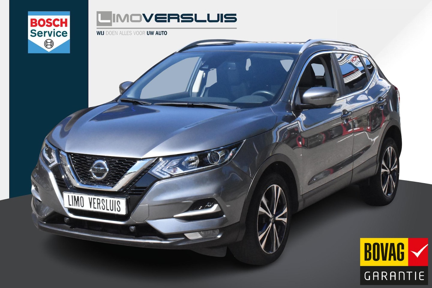 Nissan Qashqai - 1.3 DIG-T N-Connecta Panorama | 360 Camera | Keyless | Navigatie | 12 mnd BOVAG garantie | - AutoWereld.nl