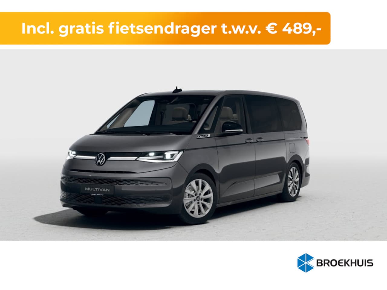 Volkswagen Multivan - Life eHybrid lang 4MOTION | 'App-Connect' draadloze smartphone integratie | Lichtmetalen v - AutoWereld.nl