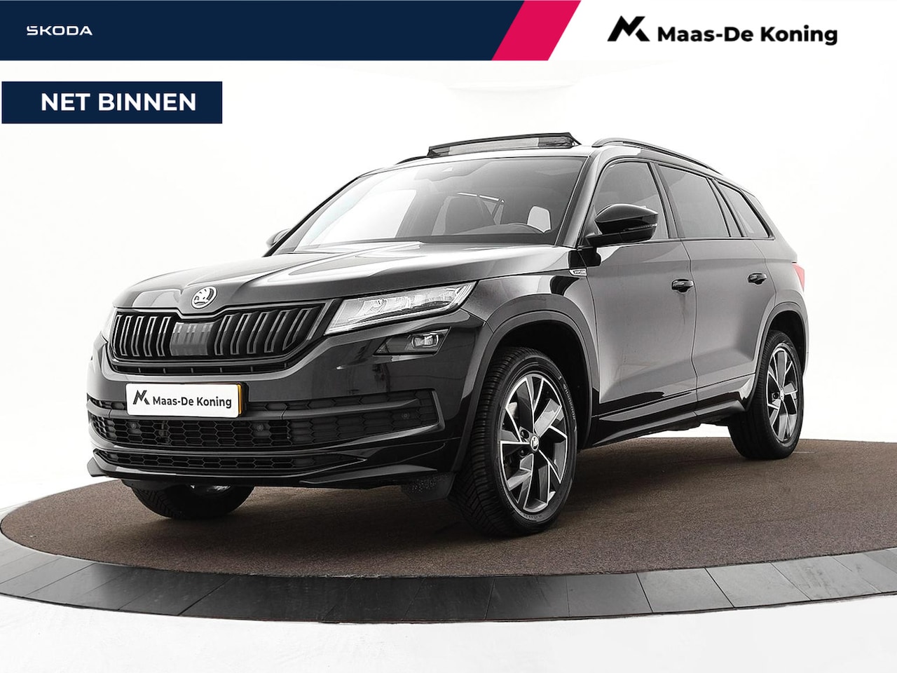 Skoda Kodiaq - 1.5 TSI 150pk DSG Sportline · Camera · Panoramadak · Apple/Android Car Play · Elek Voorsto - AutoWereld.nl