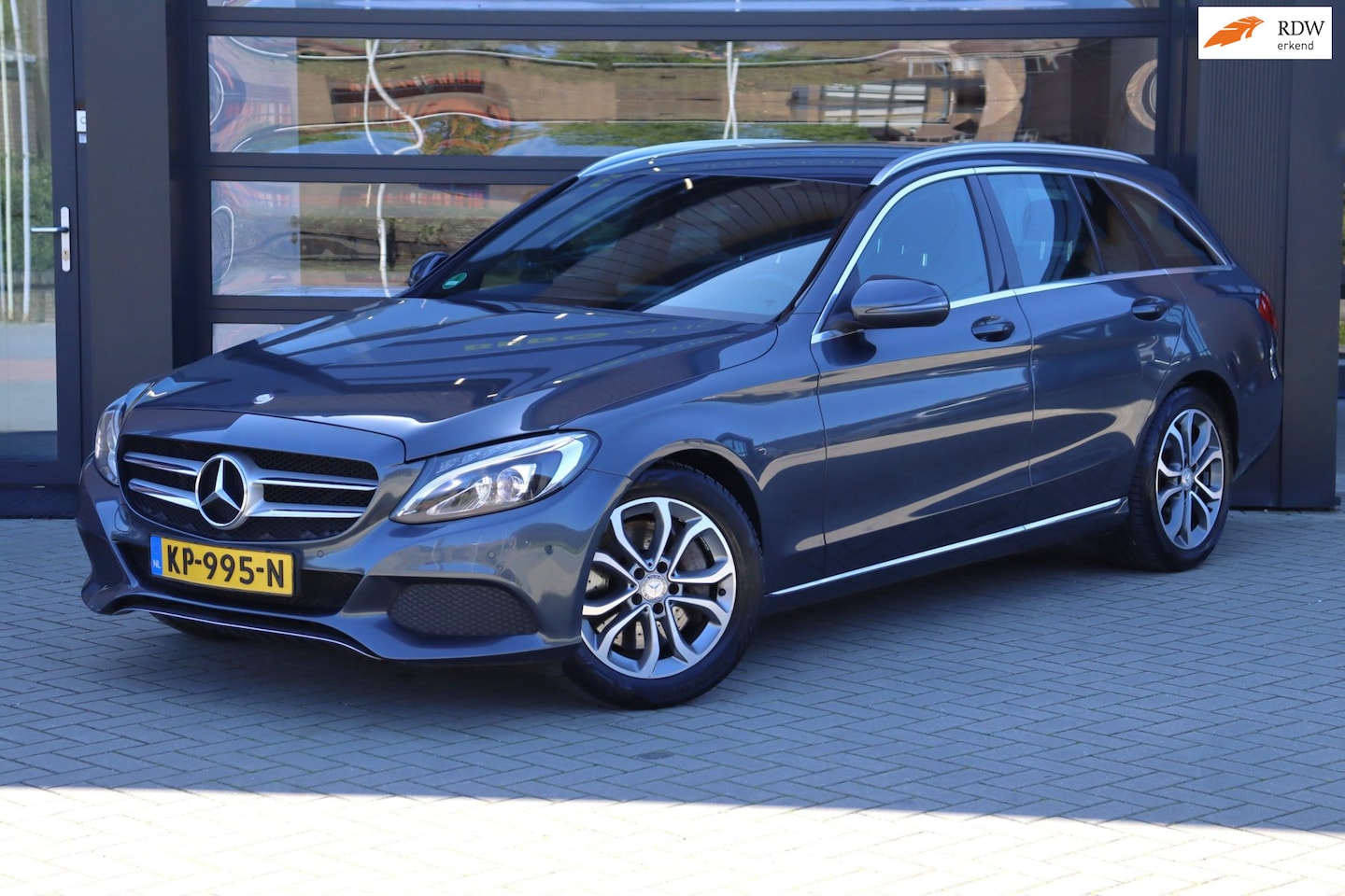 Mercedes-Benz C-klasse Estate - 350 e Lease Edition | NAP | Cruise | Navi | Clima | Led | Luchtvering | Stoelverwarming | - AutoWereld.nl