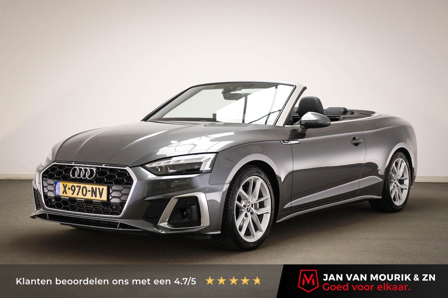 Audi A5 Cabriolet - 40 TFSI Advanced Edition | ASSISTENTIE RIJDEN / PARKING- PACK |  MASSAGE | NEKVERWARMING | - AutoWereld.nl