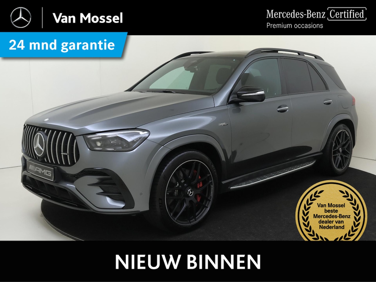 Mercedes-Benz AMG GLE - 53 Hybrid 4MATIC+ / Panoramadak/ Night/ 22 inch/ El. Trekhaak/ - AutoWereld.nl