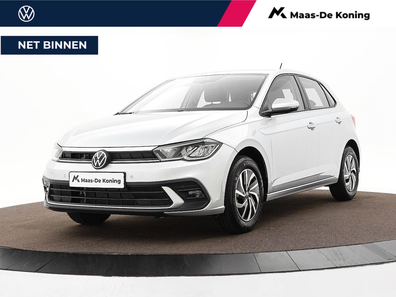 Volkswagen Polo - 1.0 TSI 95pk DSG Life Edition · Apple/Android Car Play · Cruise Control · Clima · Verkeers - AutoWereld.nl