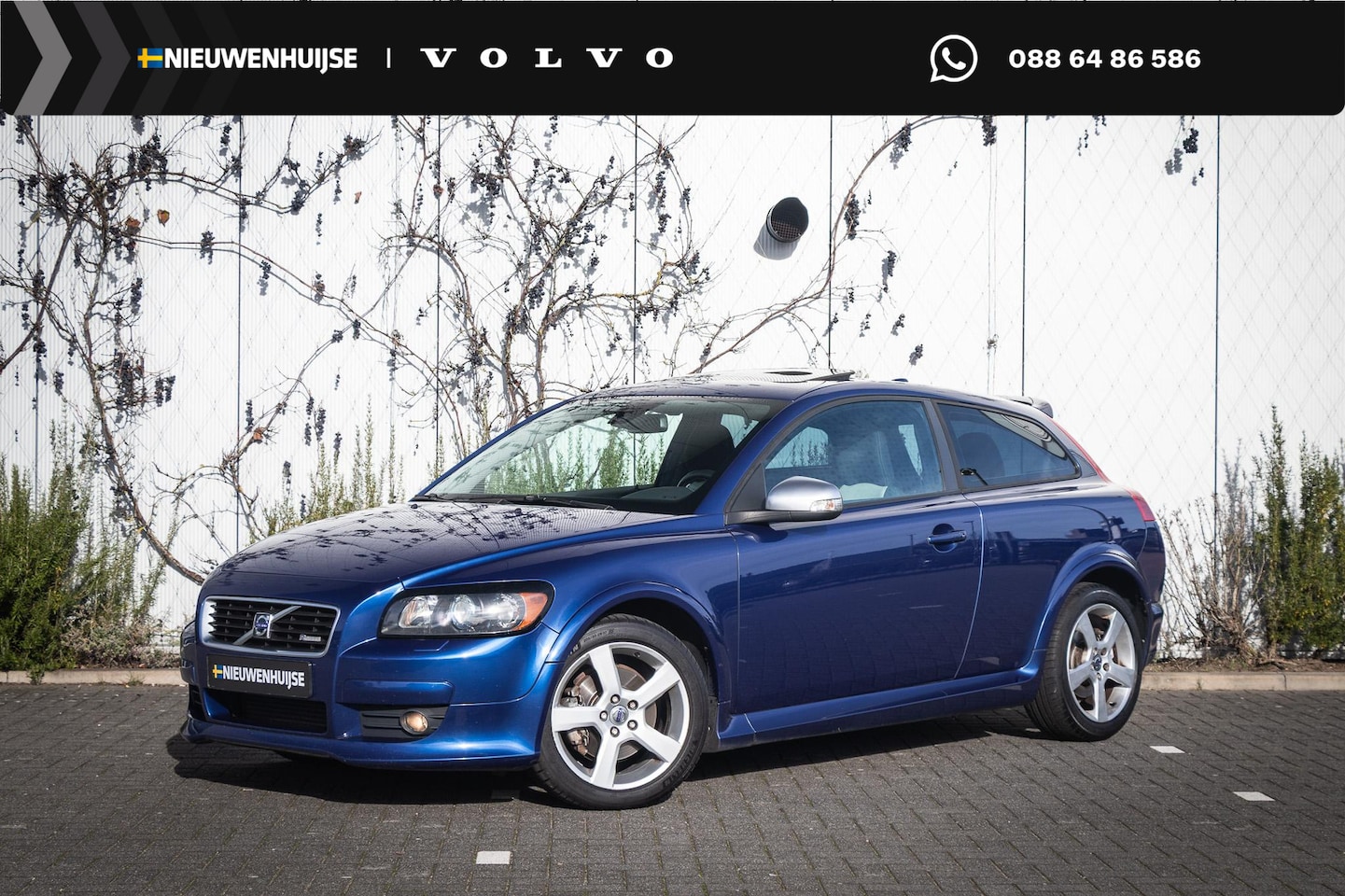 Volvo C30 - 2.5 T5 Aut. R-Design | Xenon | Schuifdak | Dynaudio | Elektr. bestuurdersstoel | Cruise Co - AutoWereld.nl