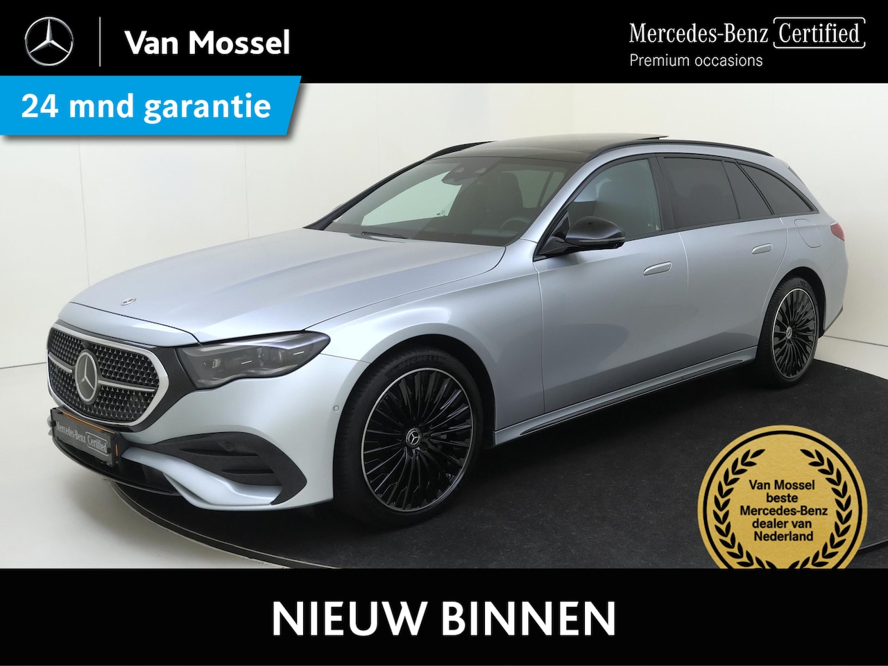 Mercedes-Benz E-klasse Estate - 300 e AMG Line Premium/ Panoramadak/ Night/ 20 inch/ SUPERSCREEN/ Burmester 4D/ El. Trekha - AutoWereld.nl